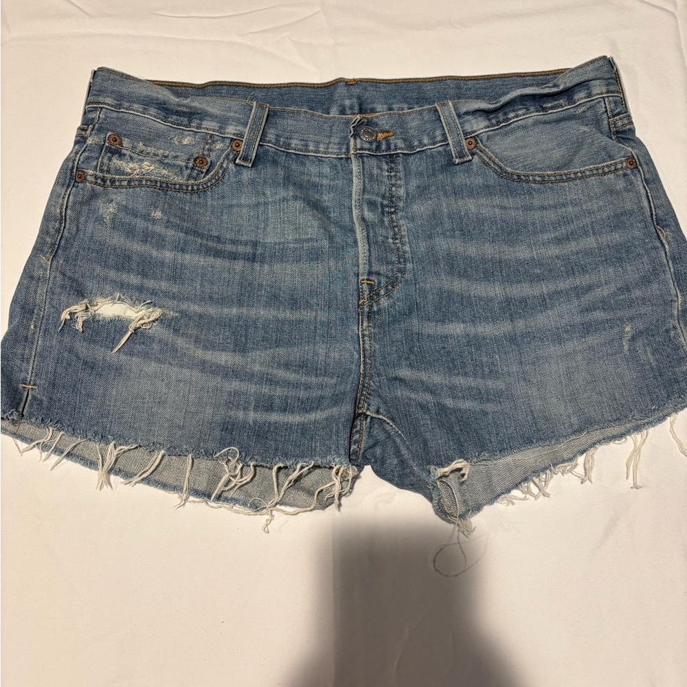 Levi's Blue Casual Jean Shorts
